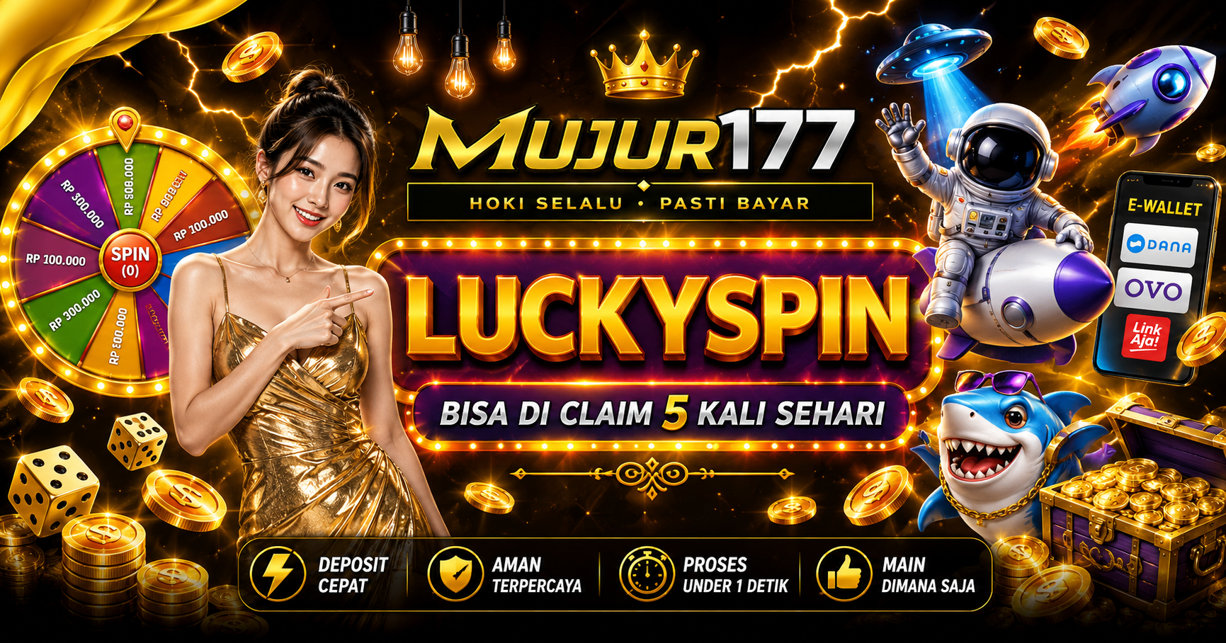 Lucky Spin MUJUR177